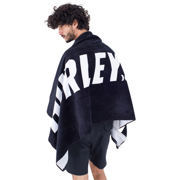 Hurley 2026 Fastlane 2 Stripe Håndklæde AMAX23Q1FT - Black